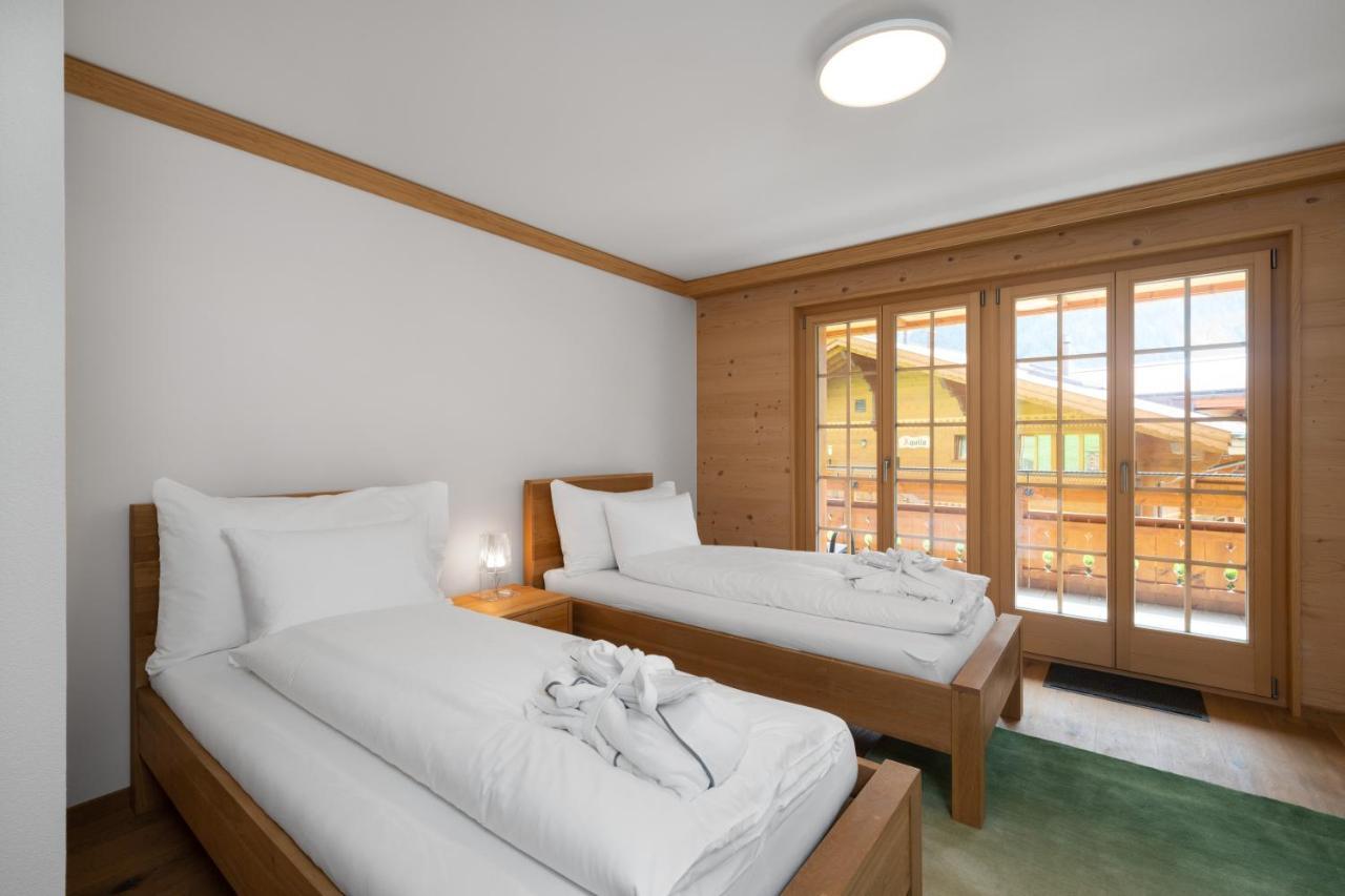 Chalet Alia And Apartments-Grindelwald By Swiss Hotel Apartments Kültér fotó