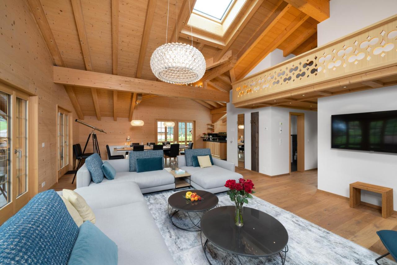 Chalet Alia And Apartments-Grindelwald By Swiss Hotel Apartments Kültér fotó