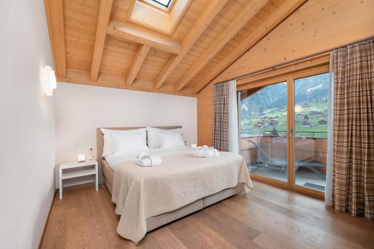 Chalet Alia And Apartments-Grindelwald By Swiss Hotel Apartments Kültér fotó