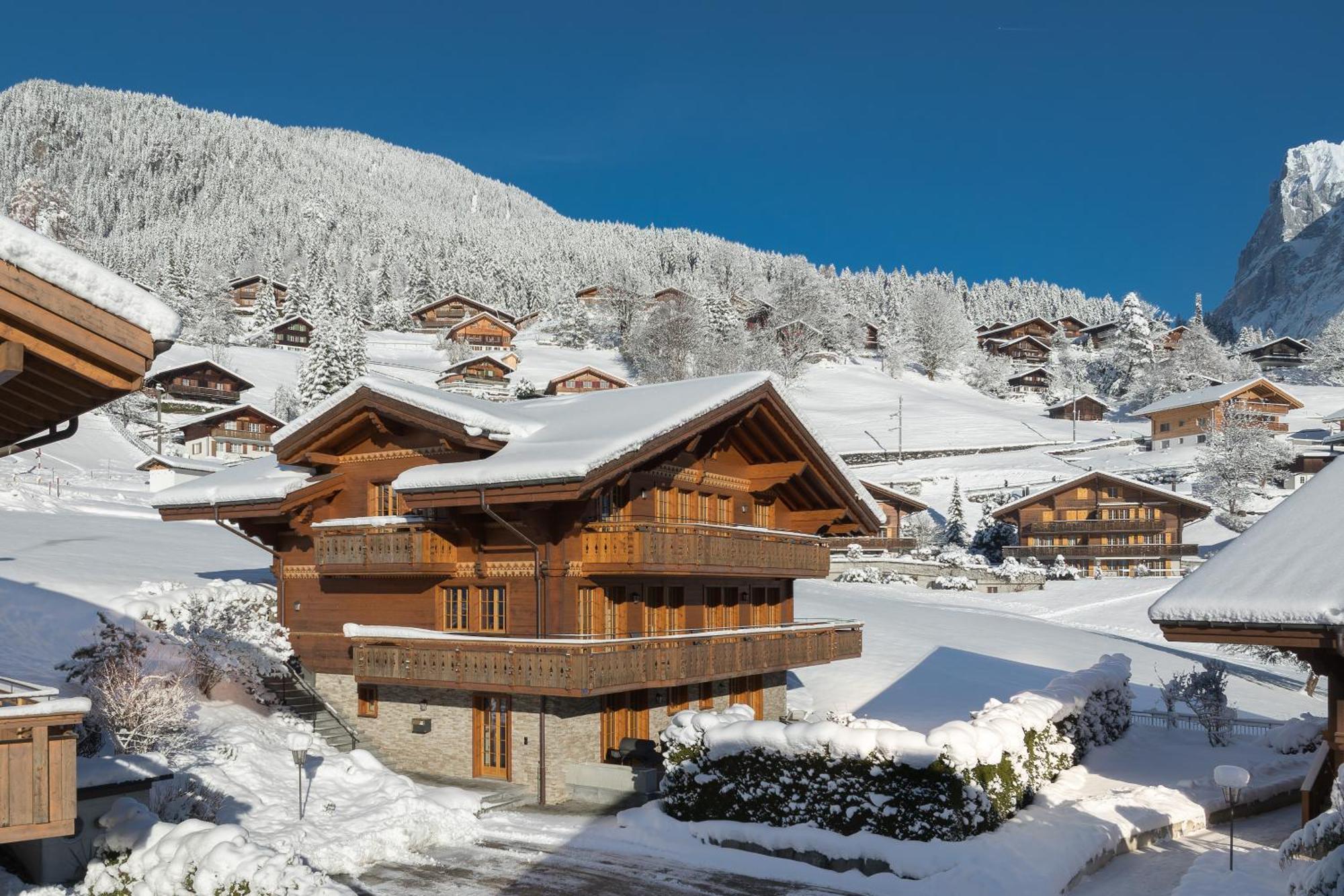 Chalet Alia And Apartments-Grindelwald By Swiss Hotel Apartments Kültér fotó