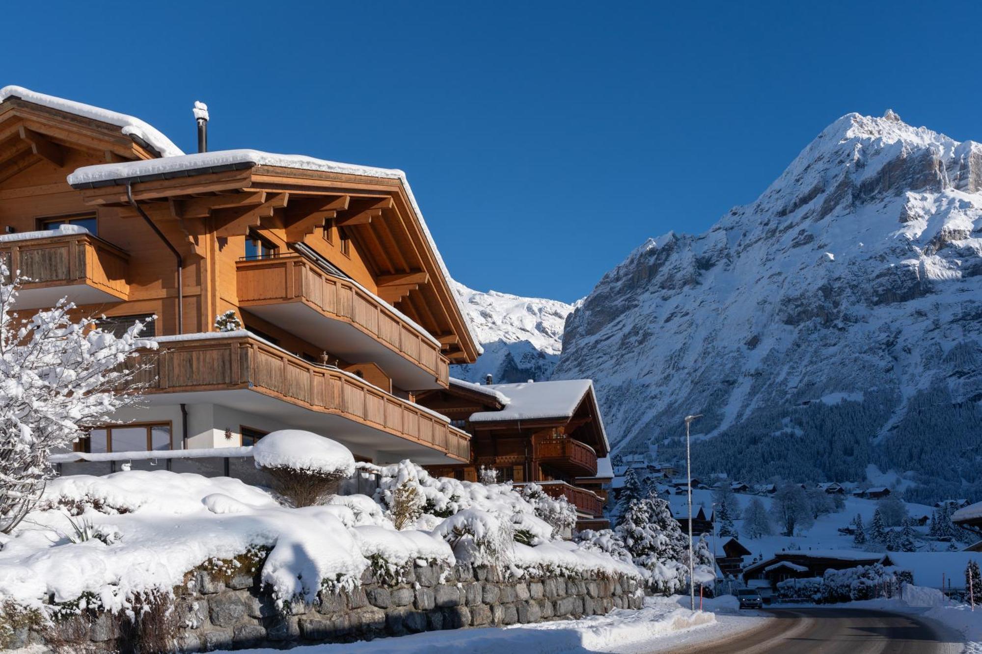 Chalet Alia And Apartments-Grindelwald By Swiss Hotel Apartments Kültér fotó
