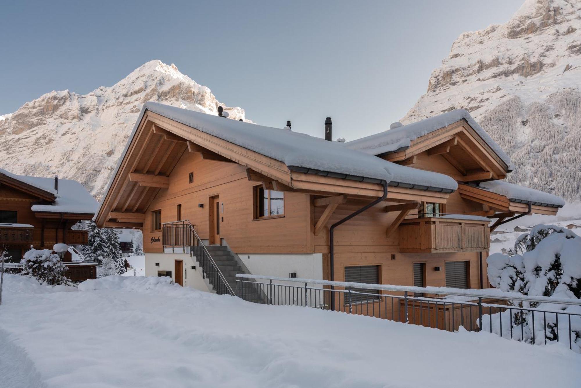 Chalet Alia And Apartments-Grindelwald By Swiss Hotel Apartments Kültér fotó