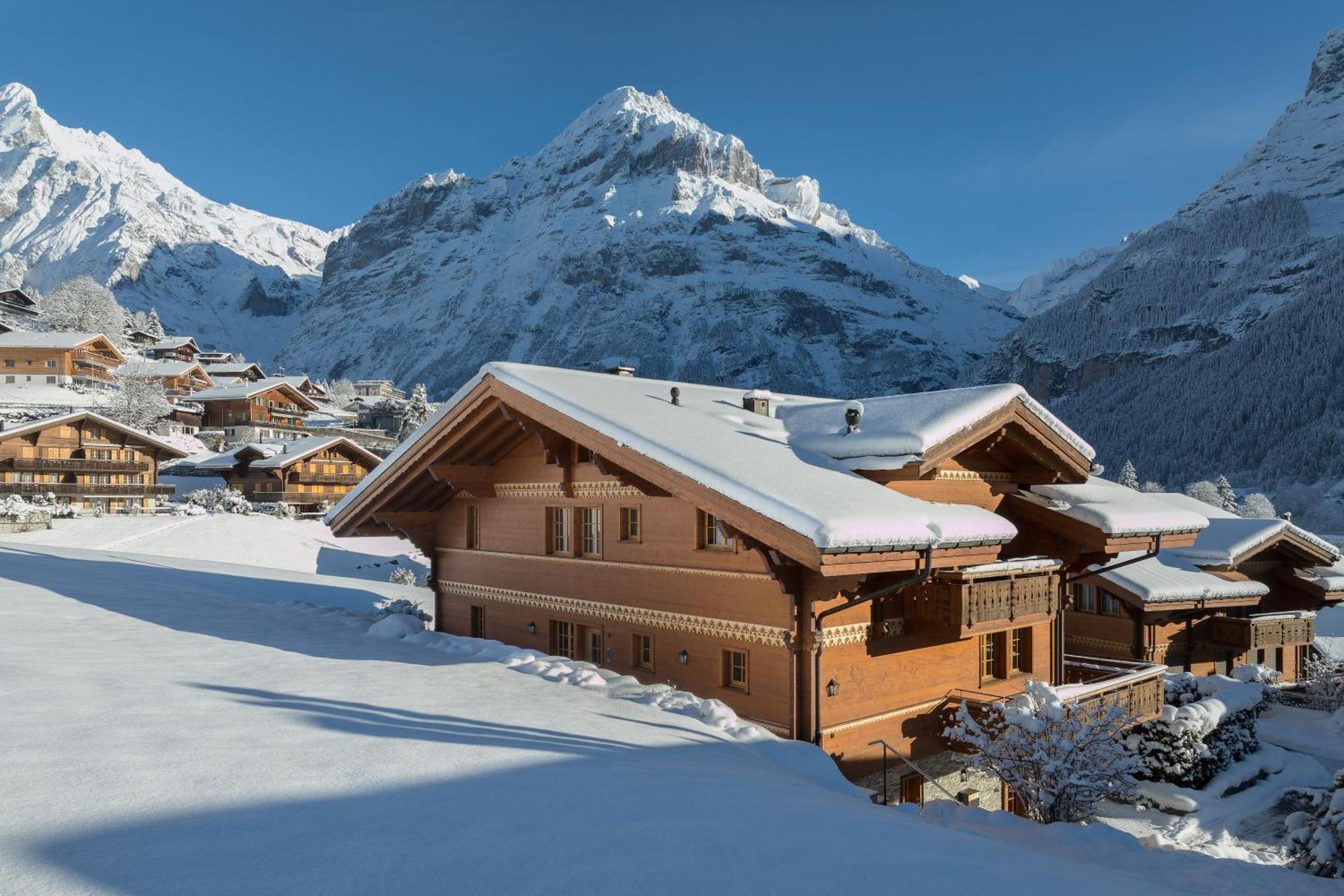 Chalet Alia And Apartments-Grindelwald By Swiss Hotel Apartments Kültér fotó