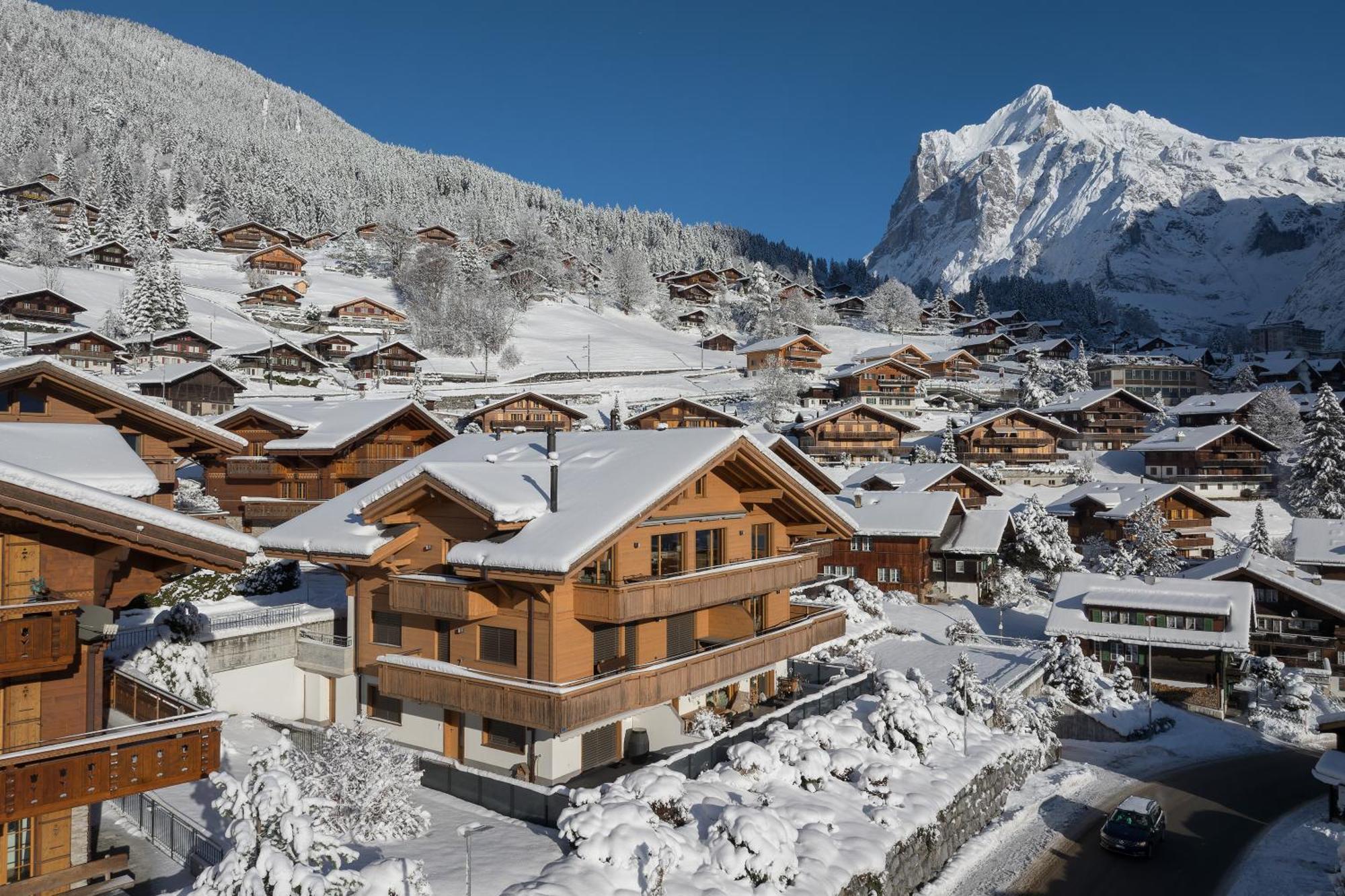 Chalet Alia And Apartments-Grindelwald By Swiss Hotel Apartments Kültér fotó