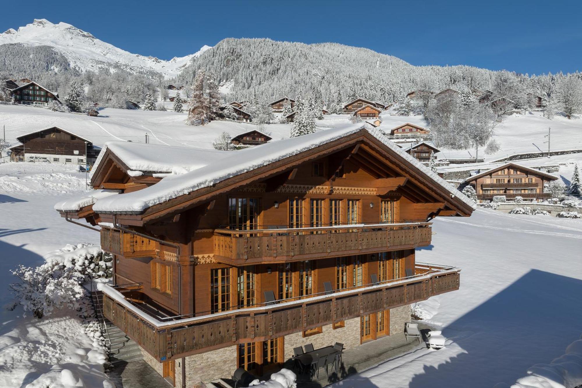 Chalet Alia And Apartments-Grindelwald By Swiss Hotel Apartments Kültér fotó